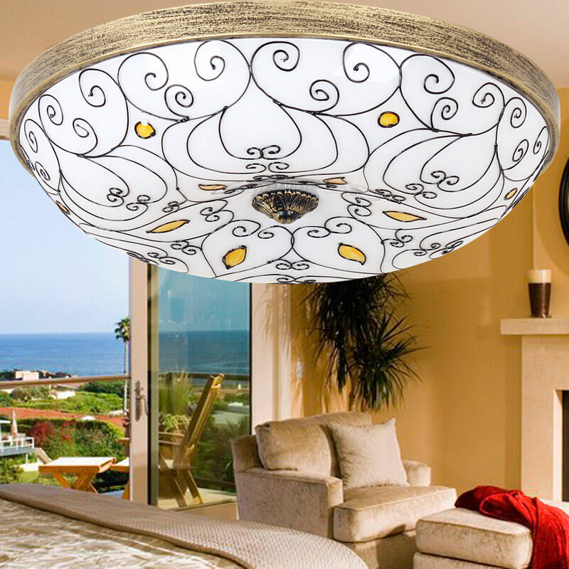 罗莎蒙德田园风格吸顶灯具卧室灯饰书房灯厨卫灯门厅灯c250