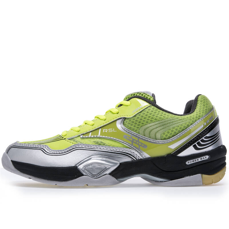 亚狮龙rsl羽毛球鞋运动鞋男女鞋 儿童羽鞋 绿色 39码