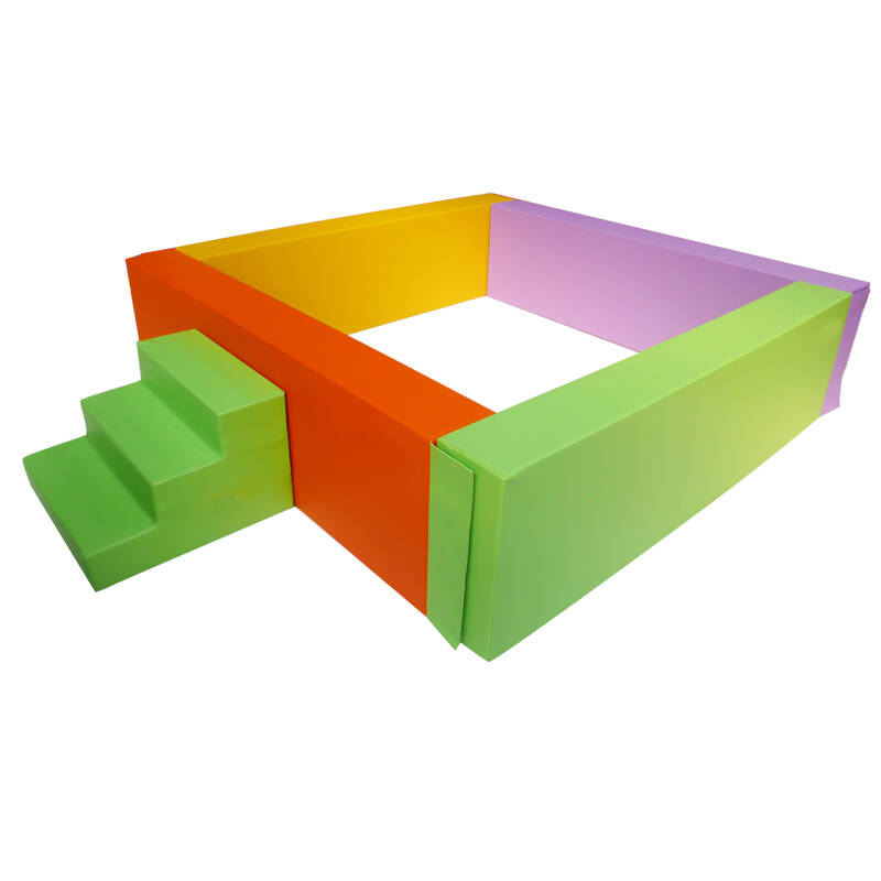 推特(tuite)幼儿园软体海洋球池 儿童围栏 长方形组合