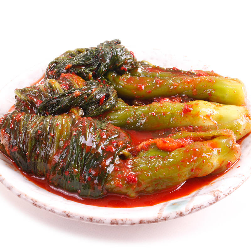 富爸爸韩国泡菜传统手工芥菜泡菜360g 手工腌制雪里红 脆爽下饭 营养