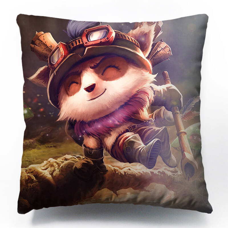 lol英雄联盟游戏周边抱枕全英雄沙发靠垫双面靠枕办公室靠枕 迅捷斥候