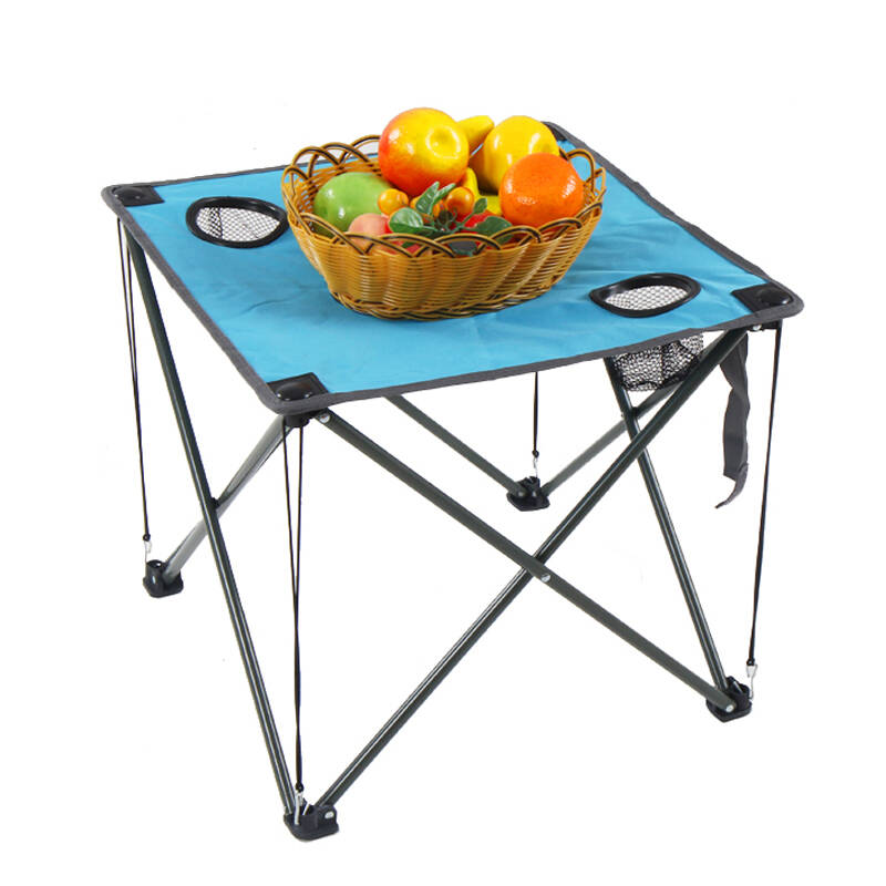 喜马拉雅户外小布桌 折叠便携桌子 小号野餐桌 hf9507 蓝色