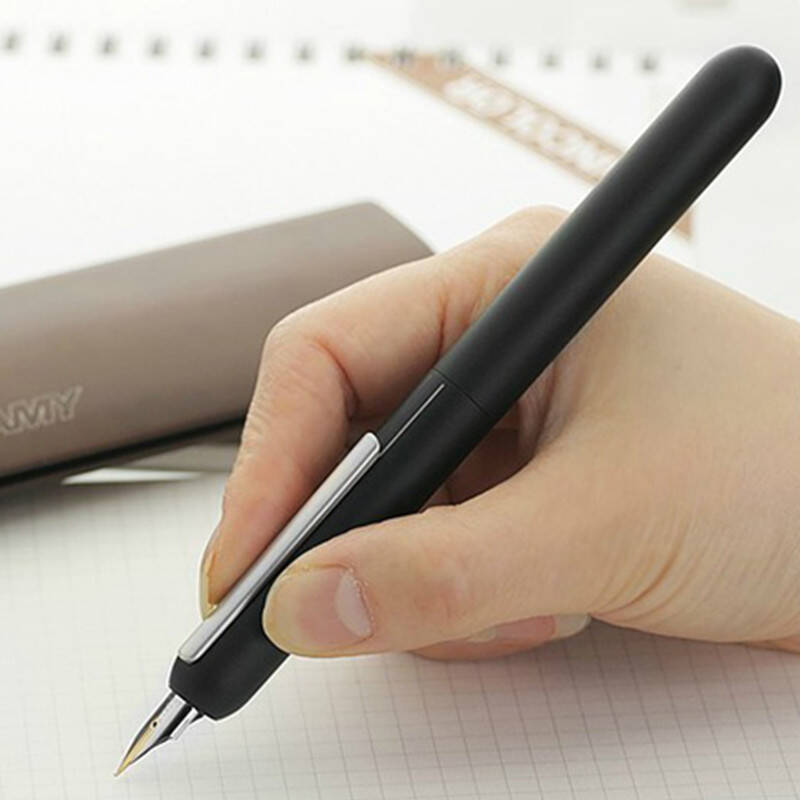 lamy凌美钢笔/墨水笔 德国原装 dialog3焦点3磨砂黑14k金尖f尖钢笔