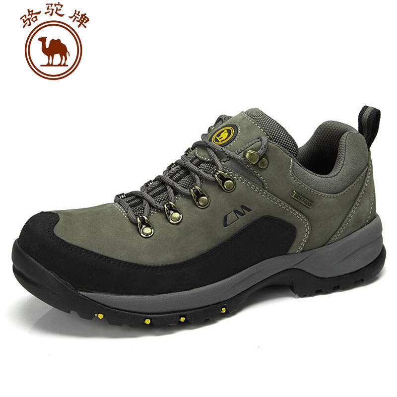 骆驼牌户外休闲登山徒步运动鞋 深灰 43