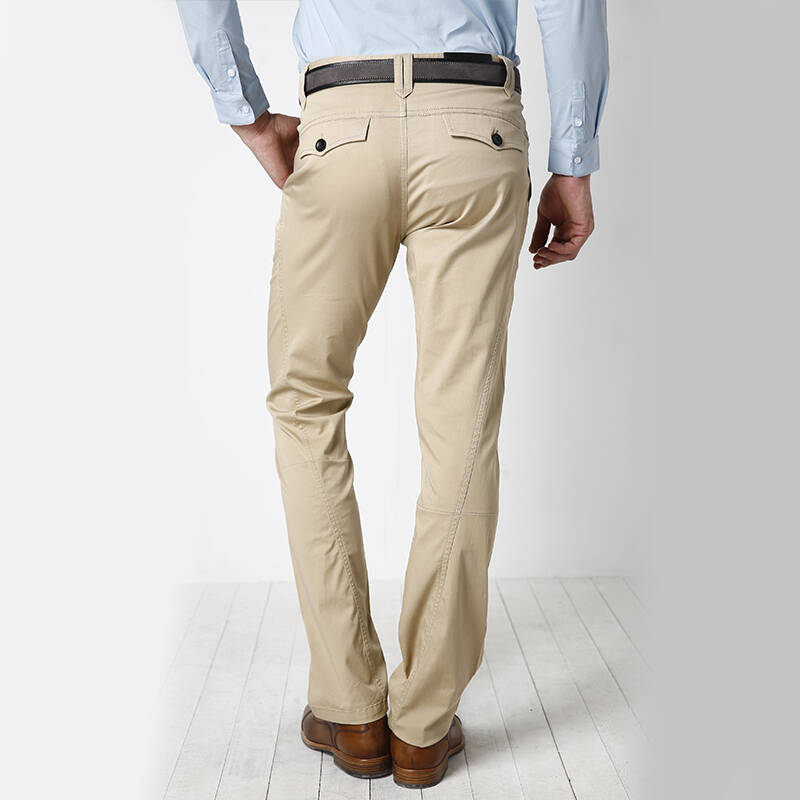 cncn新款男装风尚男士休闲裤男卡其色潮裤nqxu1519 卡其色 31