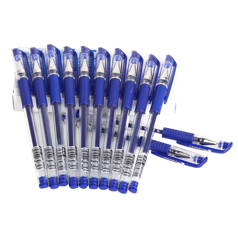 真彩(truecolor)009中性笔 蓝色 0.5mm通用头 12支装