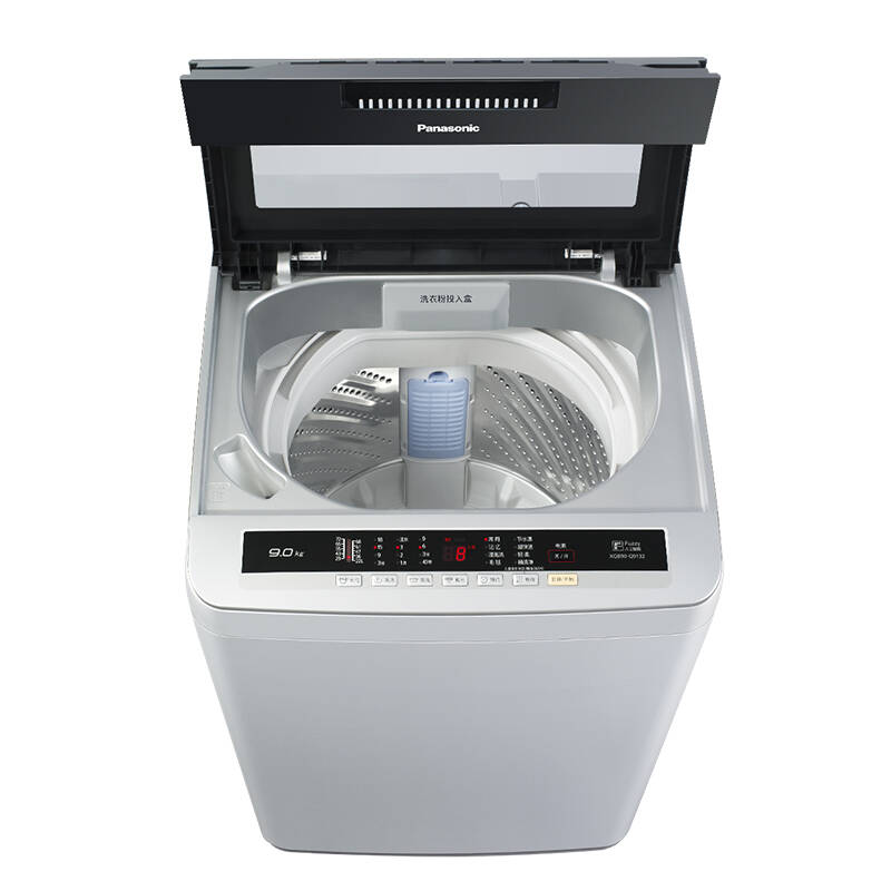 松下(panasonic) xqb90-q9132 9公斤 全自动波轮洗衣机(灰色)