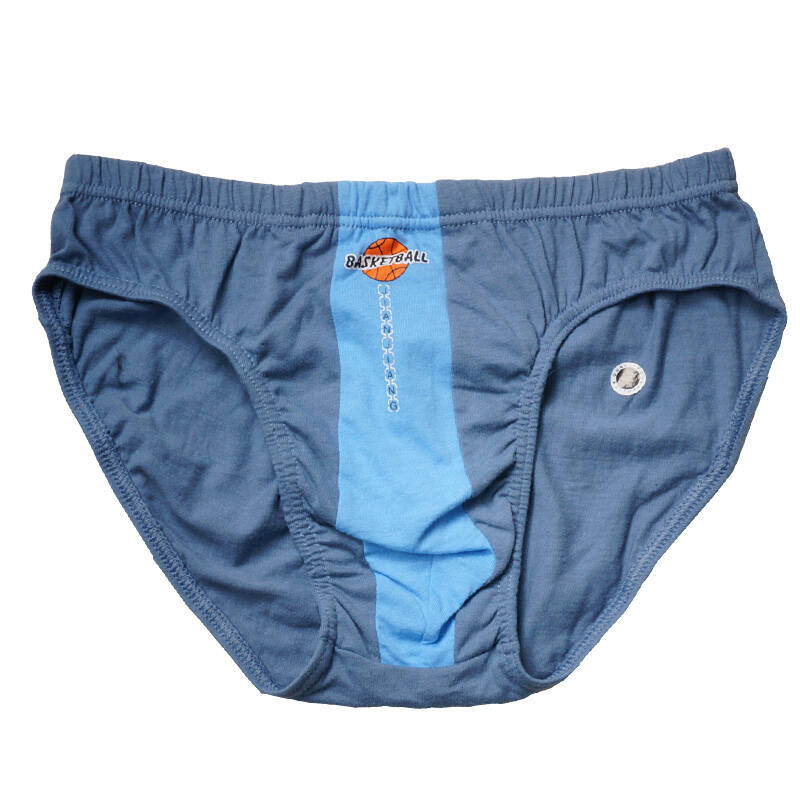 健将活力撞色印花棉质三角儿童内裤(两条装)772562xl