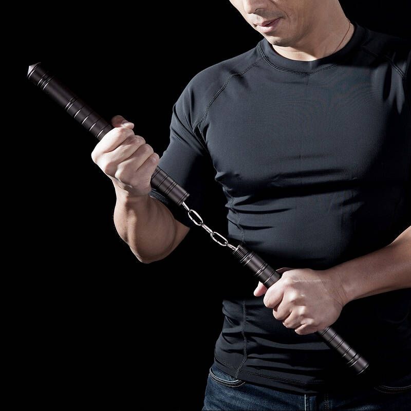 自由兵 多功能双节棍&三节棍 防身组合多用训练棍长棍短棍 二节棍 二