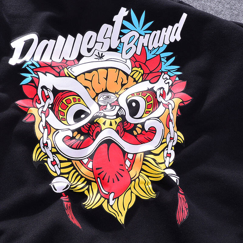 开心礼物 happy gift 2015中国风喜庆吉祥虎头长袖套头圆领卫衣男情侣