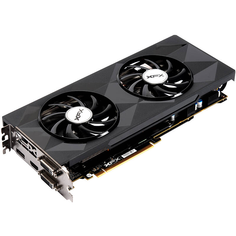 (xfx)r9 390 8g 黑狼 一键开核 1015-1060/6000mhz 512bit gddr5 显卡