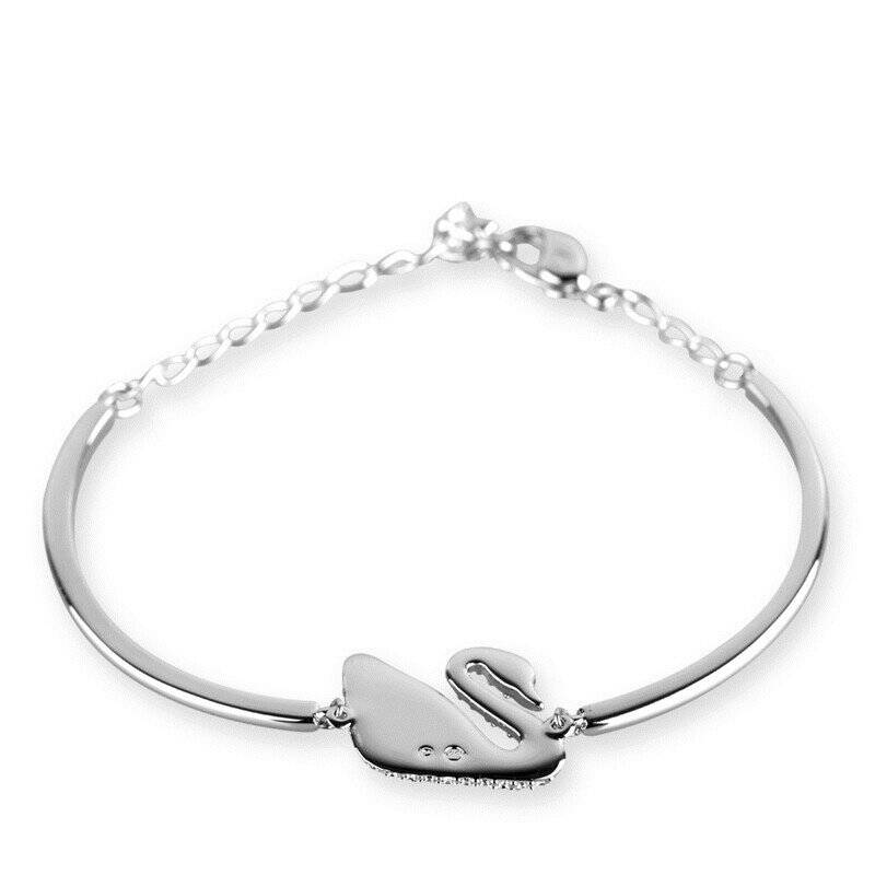 施华洛世奇 swarovski 经典密镶天鹅手链swan手镯 5011990 专柜正品