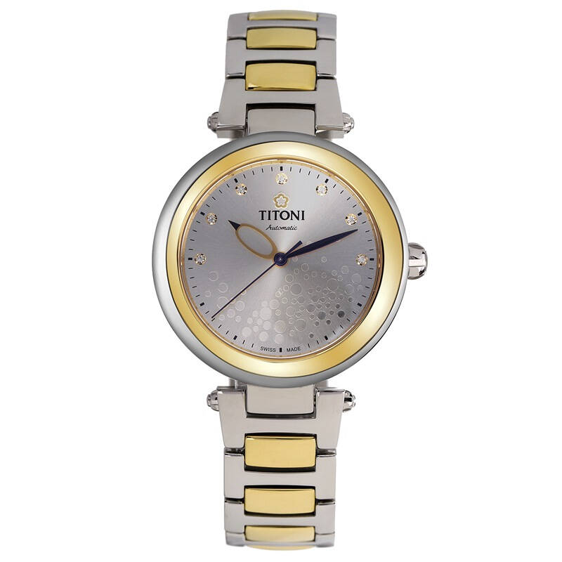 梅花(titoni)手表 miss lovely系列女表机械表23977sy-508 - 京东