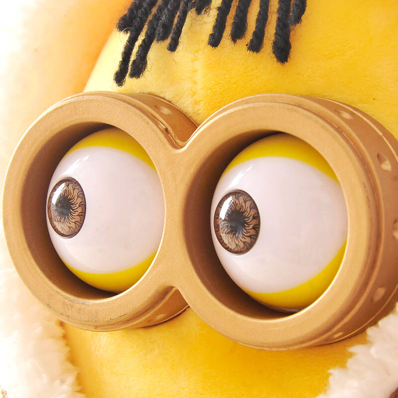 绒言绒语小黄人大眼萌公仔神偷奶爸毛绒玩具布娃娃抱枕创意玩偶生日