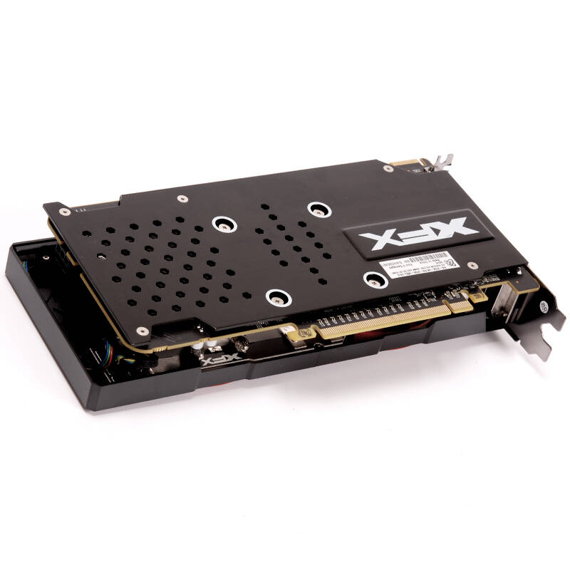 讯景(xfx)r9 370x 4g 黑狼.进化系列 1090/5600mhz 256bit ddr5 显卡