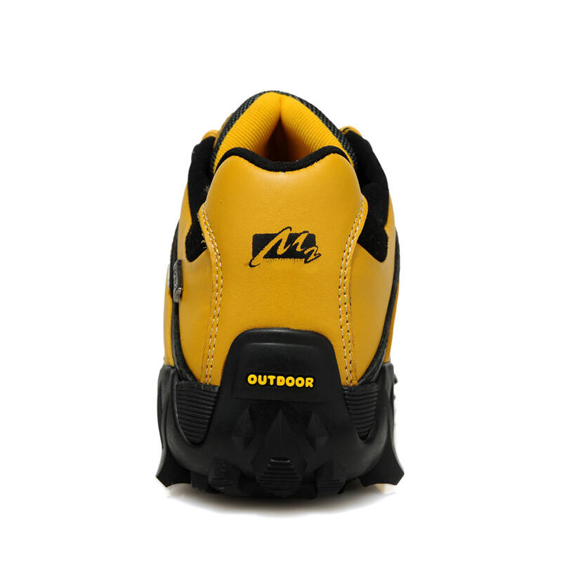 迈途 秋冬情侣户外防水徒步鞋 防滑耐磨户外鞋男鞋qs8 黄色女18212 40