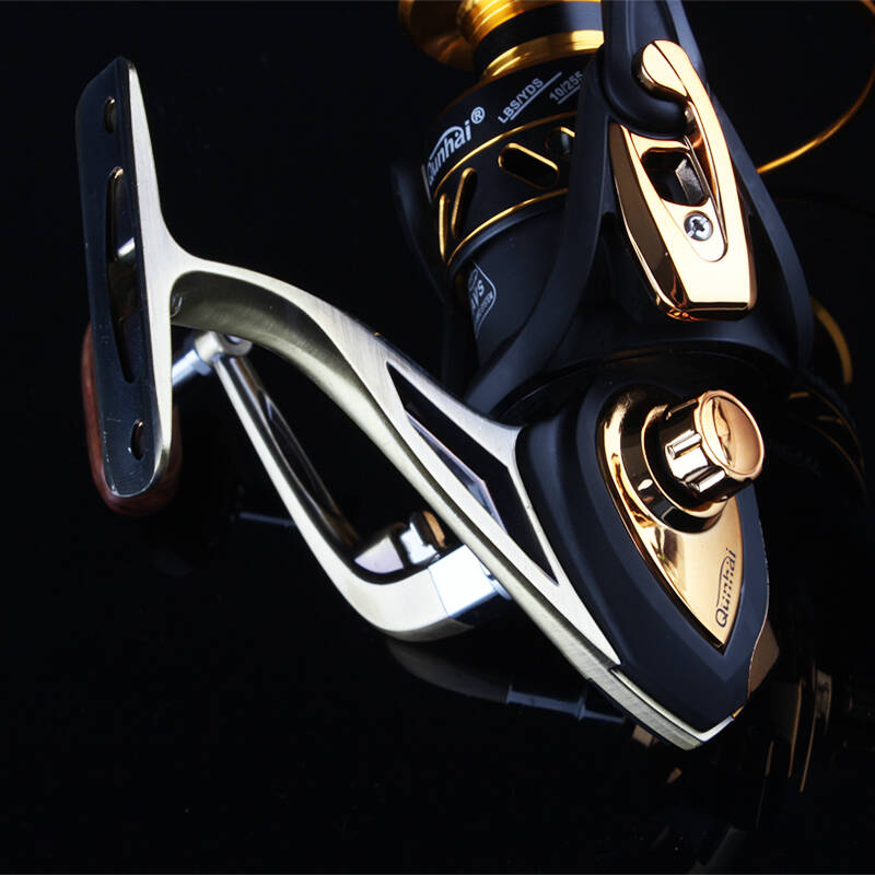 哈斯达全金属渔线轮12轴无间隙纺车轮渔具海竿矶钓轮