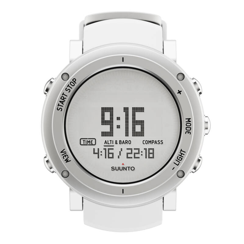 suunto颂拓 山脉户外 core核心系列 登山表户外手表运动手表 纯白铝
