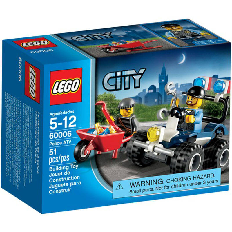 乐高lego 60006 城市系列 全地形警用车new 2013