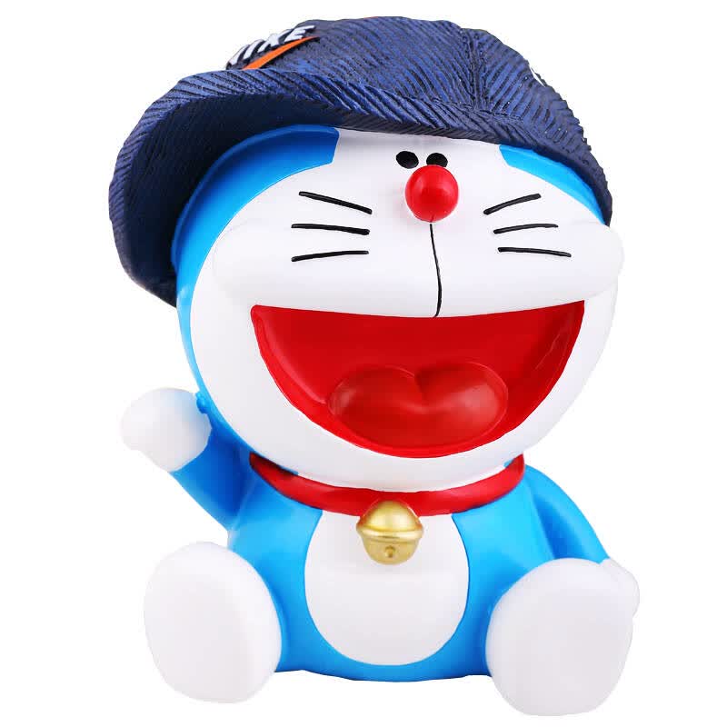 凤临阁 叮当猫存钱罐哆啦a梦储钱罐机器猫公仔储蓄罐实用生日礼物家居