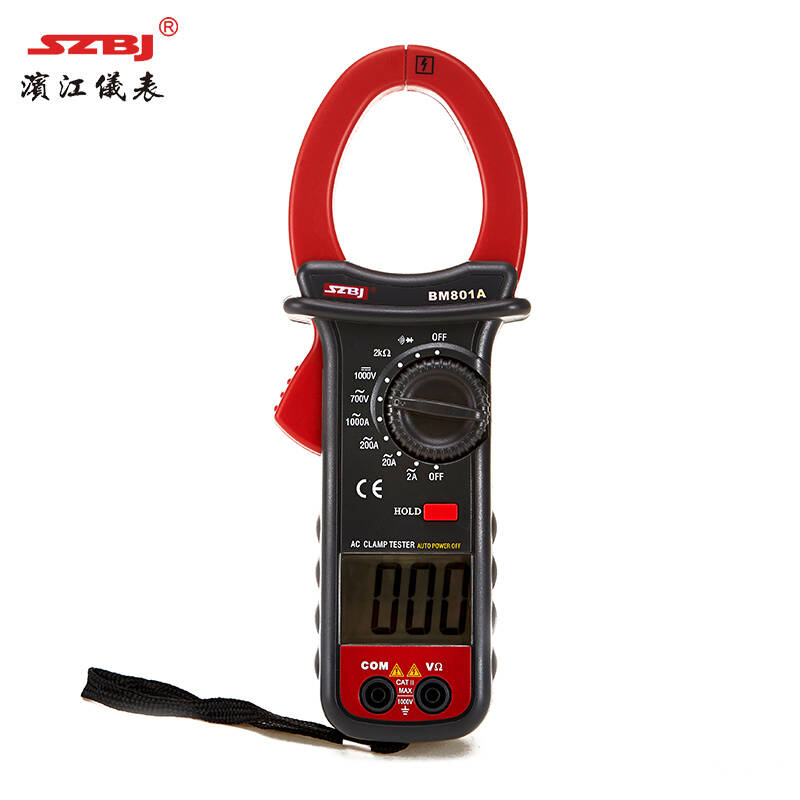 滨江szbj 数字钳形万用表 bm801a系列 电压/交流电流/二极管/自动量程