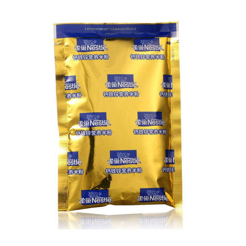 【京东超市】雀巢(nestle)金装钙铁锌营养米粉225g