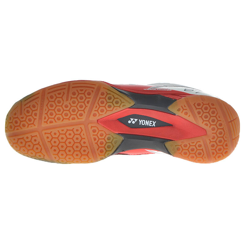 尤尼克斯 yonex 陶菲克战靴 yy羽毛球鞋 shb-87ex 红白 44