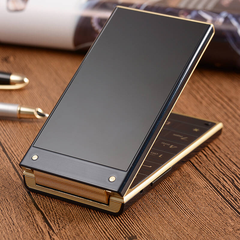 海尔m316 老人手机 翻盖男款 移动联通2g 双卡双待 老年版 钢琴黑