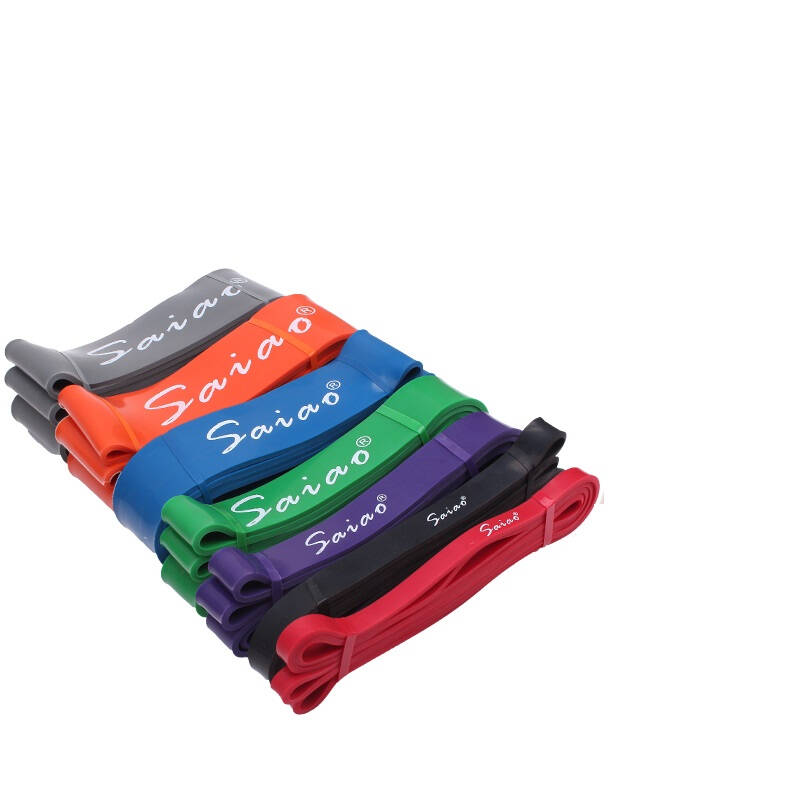 包邮健身弹力带阻力带力量训练抗拉力带田径扁皮筋拉力圈 康复训练