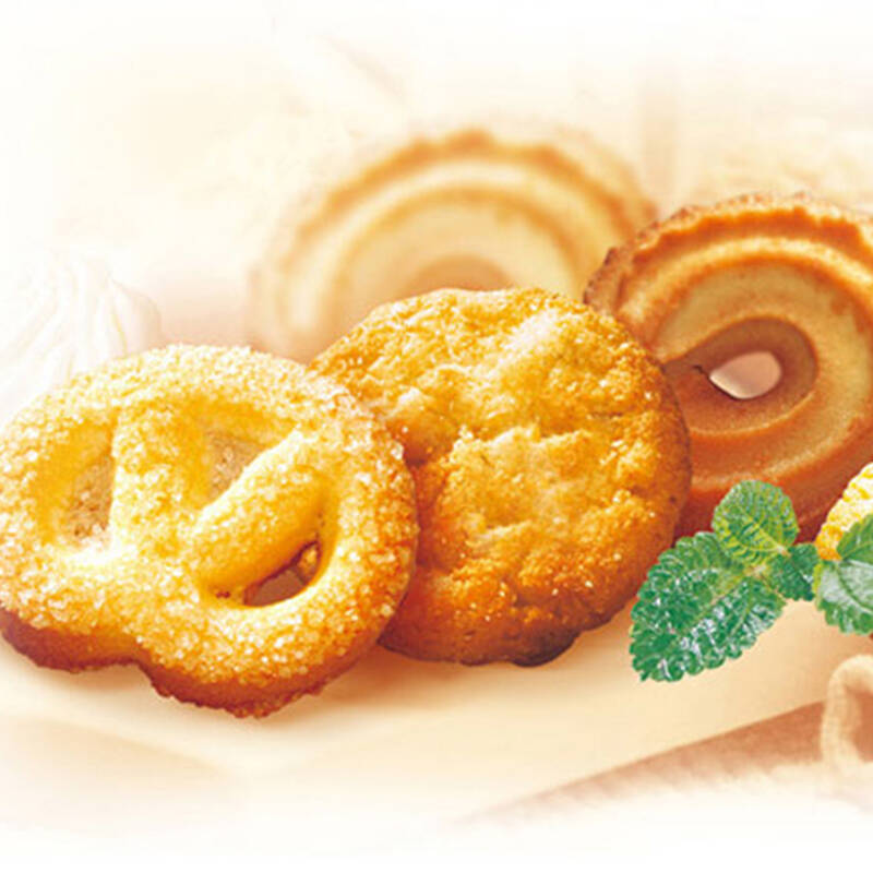 华美荷兰风味曲奇饼干500g