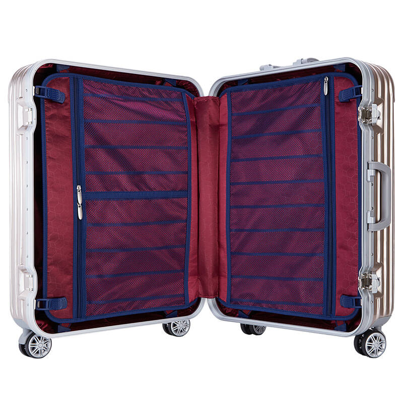 京东闪购】eazz拉杆箱 高端铝框 万向轮登机旅行箱25寸 行李密码箱子