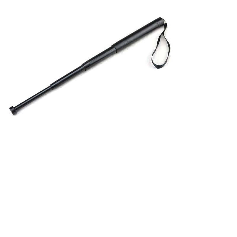 袖珍迷你860四节甩棍 黑色防身伸缩棍 便携袖珍甩棍