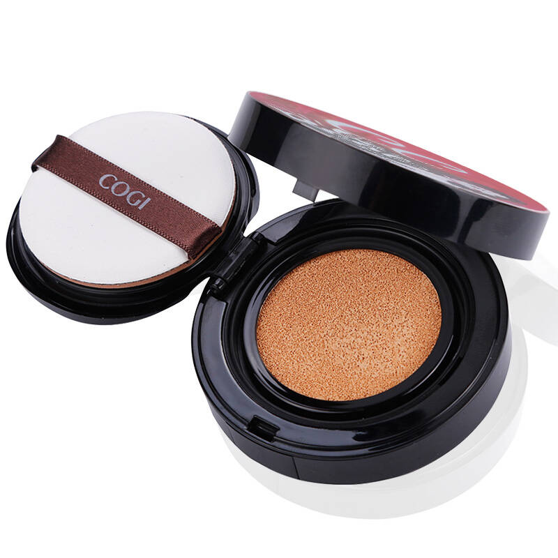 高姿cogi 星颜匀净气垫cc霜(15g 15g替换装)补水保湿亮肤遮瑕贴肤细腻