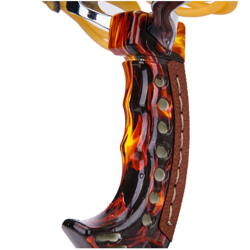 打靶户外弹弓器弹弓架皮筋加强不锈钢珠金属器激光枪瞄插翅虎兰色风暴