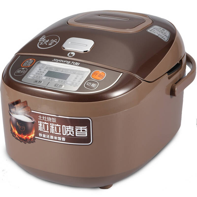 九阳(joyoung)jyf-i40fs68铁釜ih电饭煲3.1斤智能电饭锅4l(土灶铁釜)