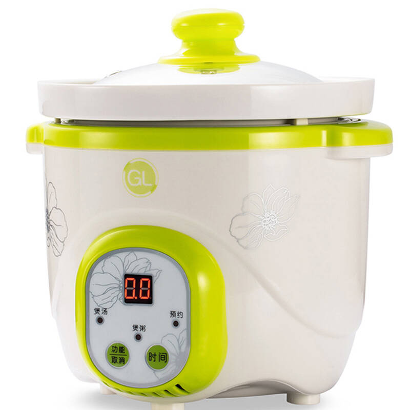 【京东超市】gl格朗 智能陶瓷电炖锅/bb煲尚品yy-4(0.8升) 自动保温