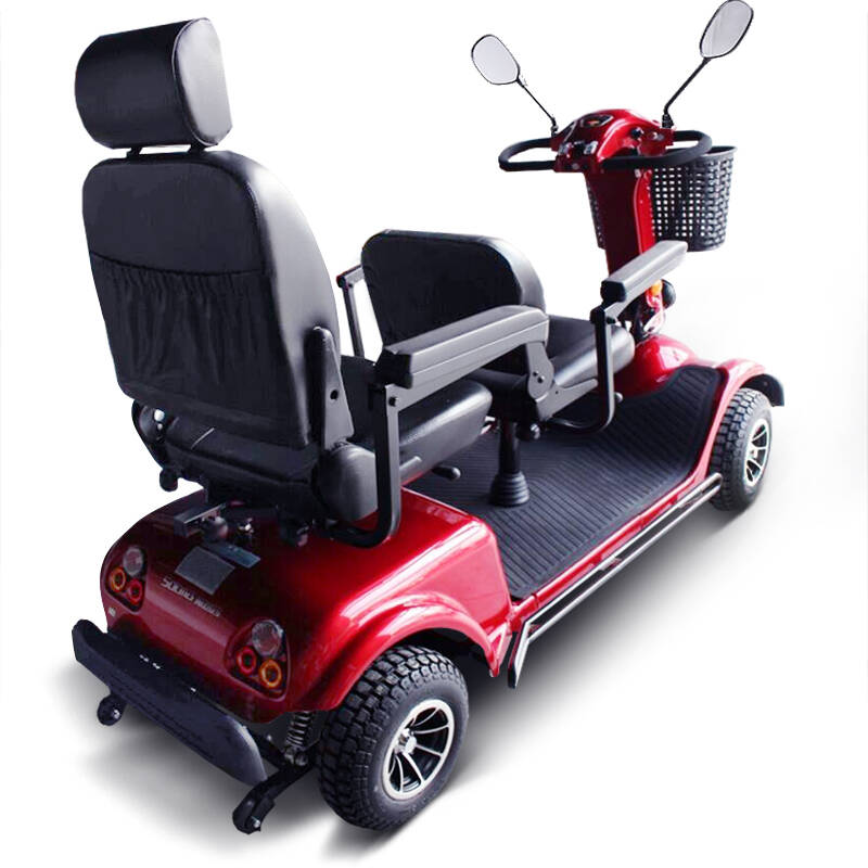 斯途玛d10代步车四轮双人电动车智能代步车 老年代步工具 骑行装备
