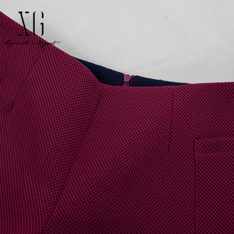 xg 2015秋冬通勤百搭纯色大牌气质短裤xa402016a213 紫红色 中码/160