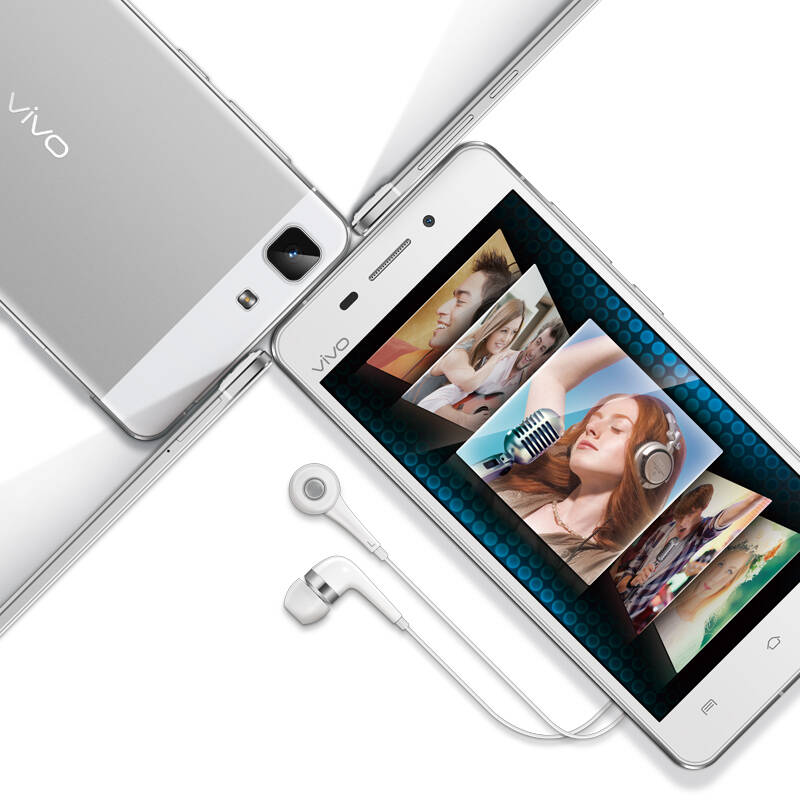 vivo x5l 八核超薄 移动4g手机 极光白