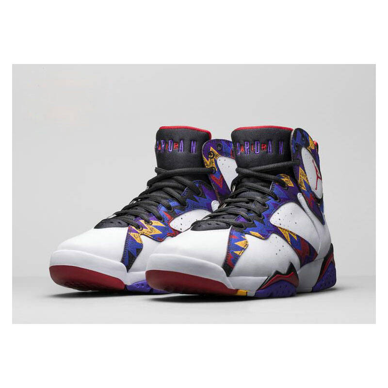 nike air jordan 7 sweater aj7毛衣 白紫 304775-142 304775-142 43