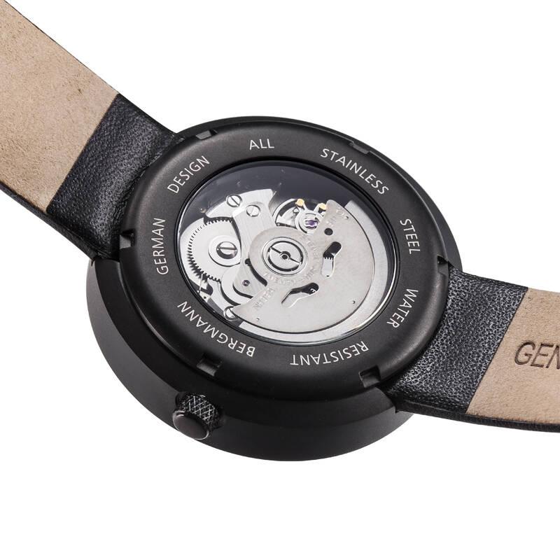 贝格曼(bergmann)009at红点设计概念奖升级版全自动机械手表男 机械款