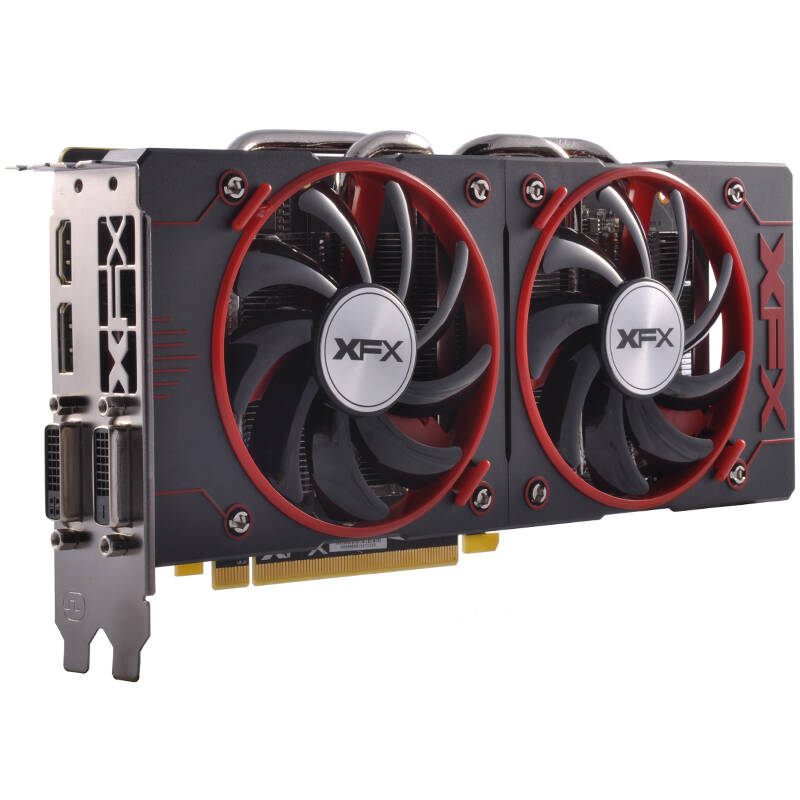 讯景(xfx)r9 380x 4g 黑狼进化系列 1010/5700mhz 256bit ddr5 显卡