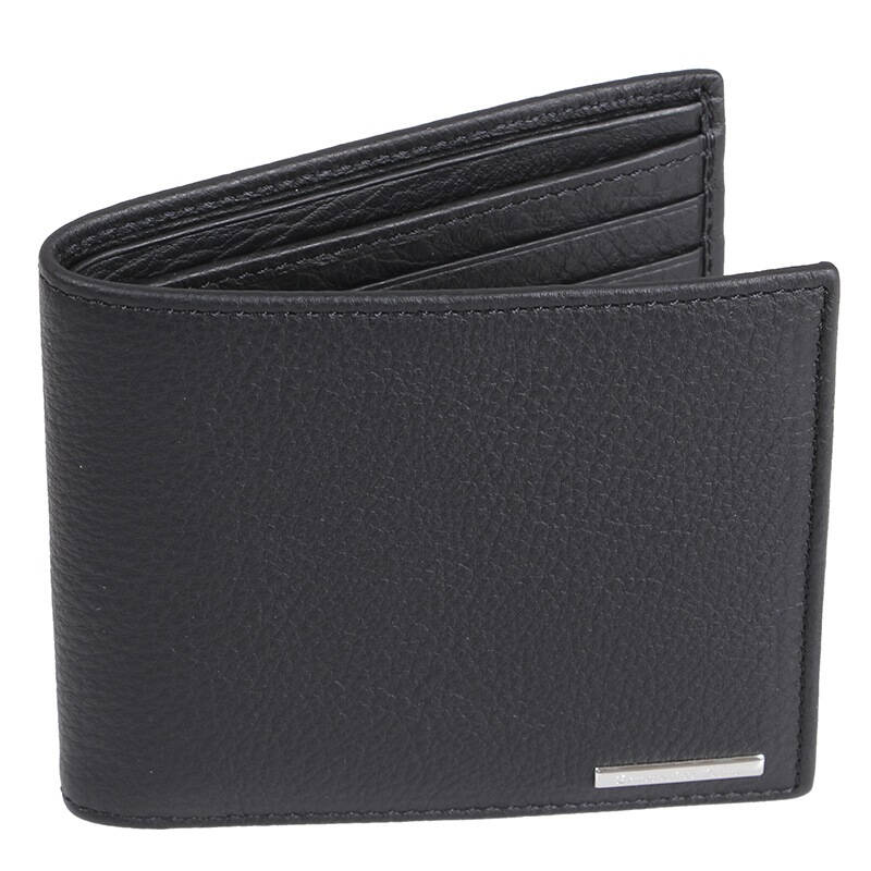 ermenegildo zegna杰尼亚男士黑色钱包51e0931atoenav