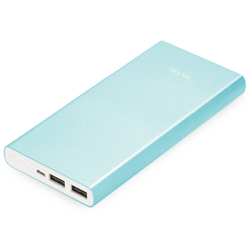 飞毛腿 15000毫安 移动电源/充电宝 聚合物 双usb输出 m105 plus 蓝色