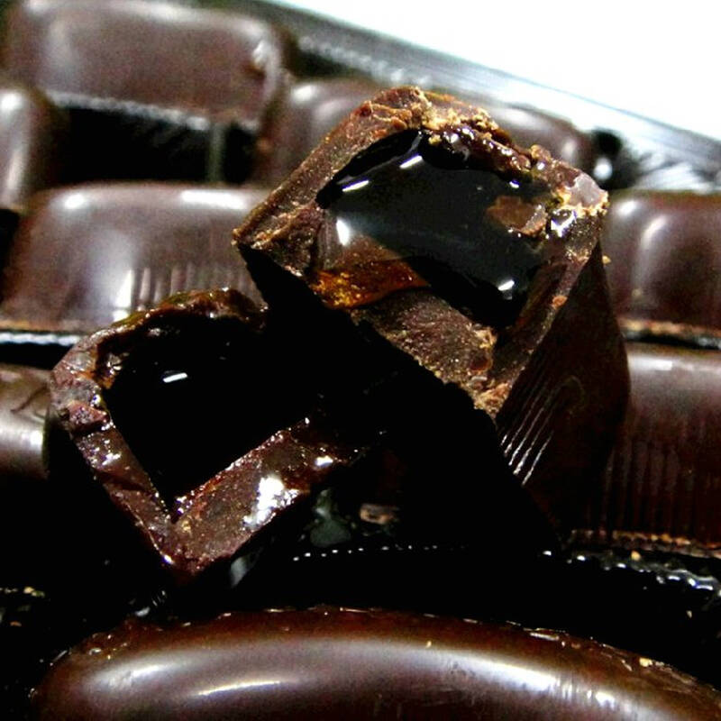 如胜蒙特里尼朗姆酒心巧克力 樱桃酒心巧克礼盒 乌克兰进口食品俄罗斯