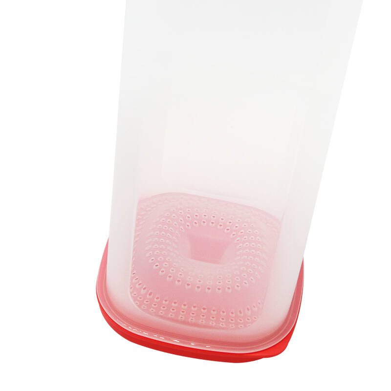 特百惠2升纤巧壶 塑料冷水壶带滤格凉水壶 酵素果醋壶 新款蜜桃红