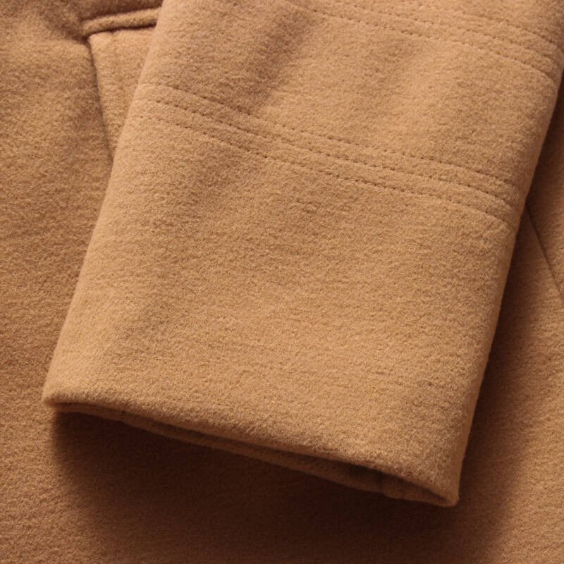 快乐嘉人 春季新款男士修身夹克休闲纯色单排扣大码外套fy103g 驼色