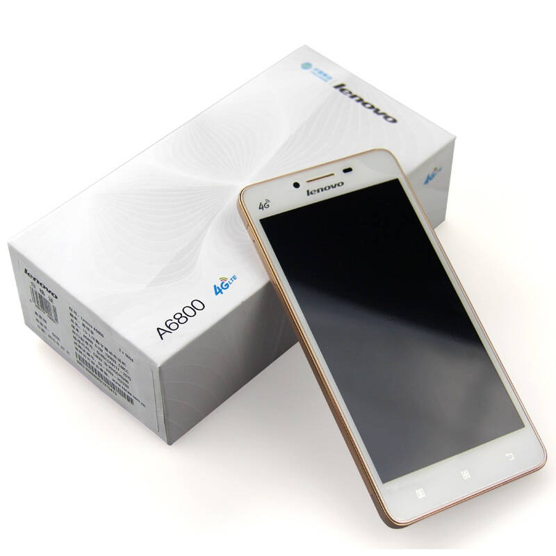 联想(lenovo) a6800 香槟金 16g 移动4g手机 双卡双待