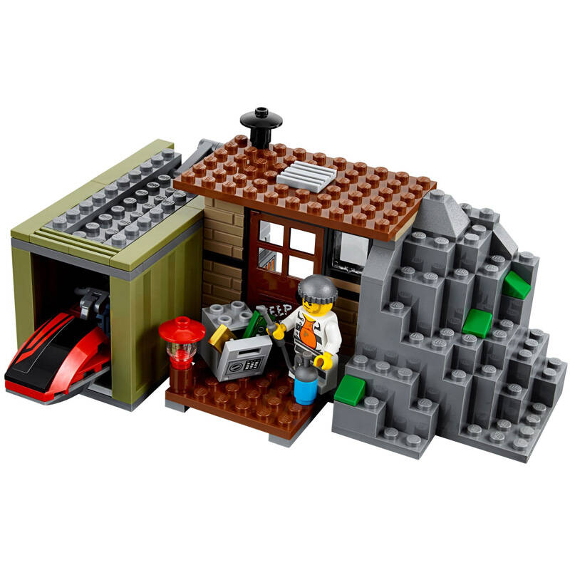 城市系列 city 早教 拼插积木 玩具 5-12岁 2016new 盗贼岛 60131