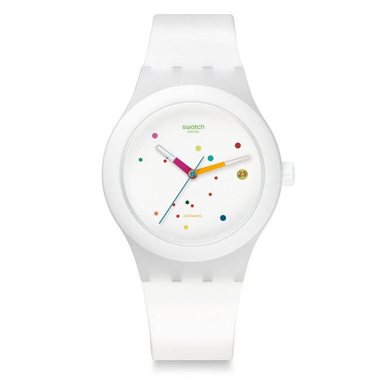 斯沃琪(swatch)手表 装置51号星球系列机械表腕表sutw400 自营